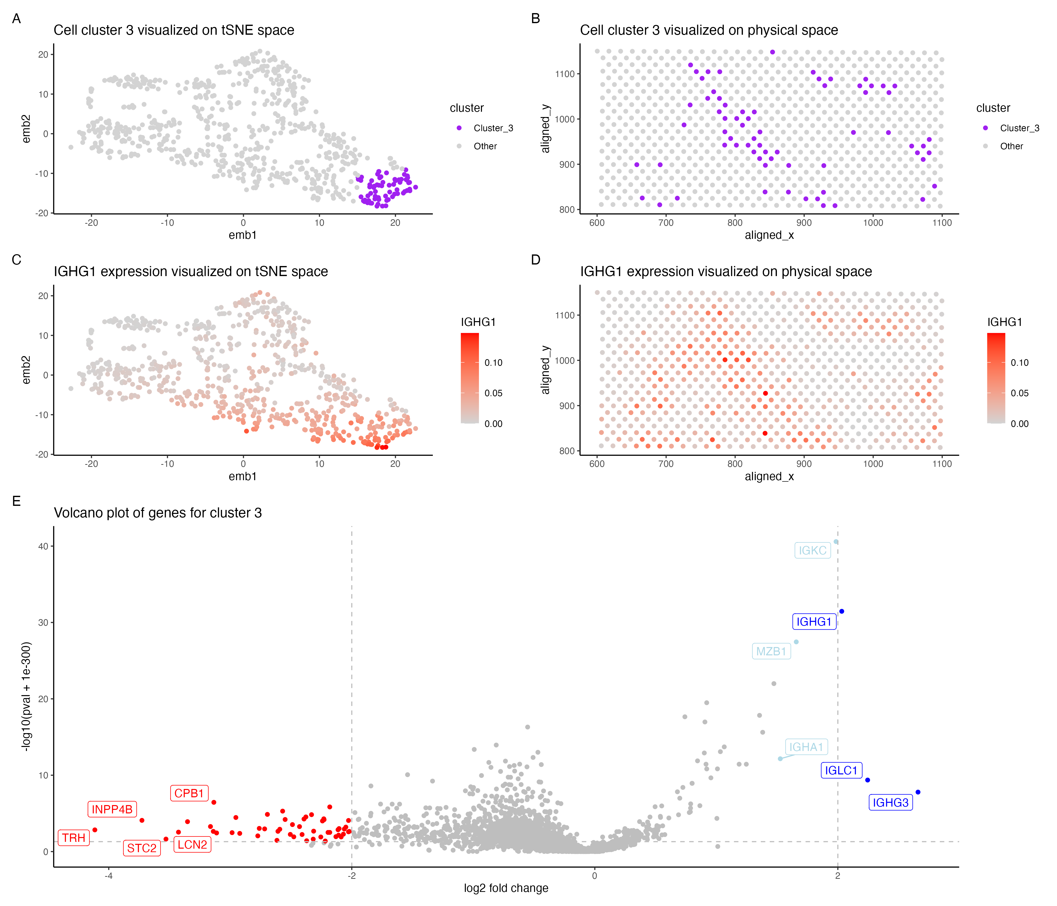 Identifying plasma/mature B cells in the Evee dataset