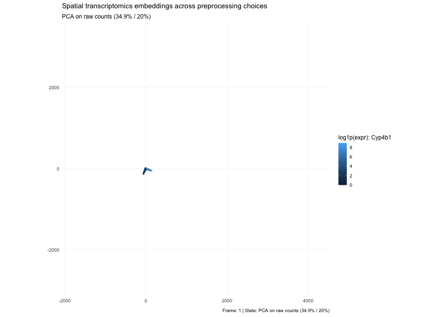 EC1-How Normalization and Log Transformation Reshape PCA Geometry in Gene Expression Data