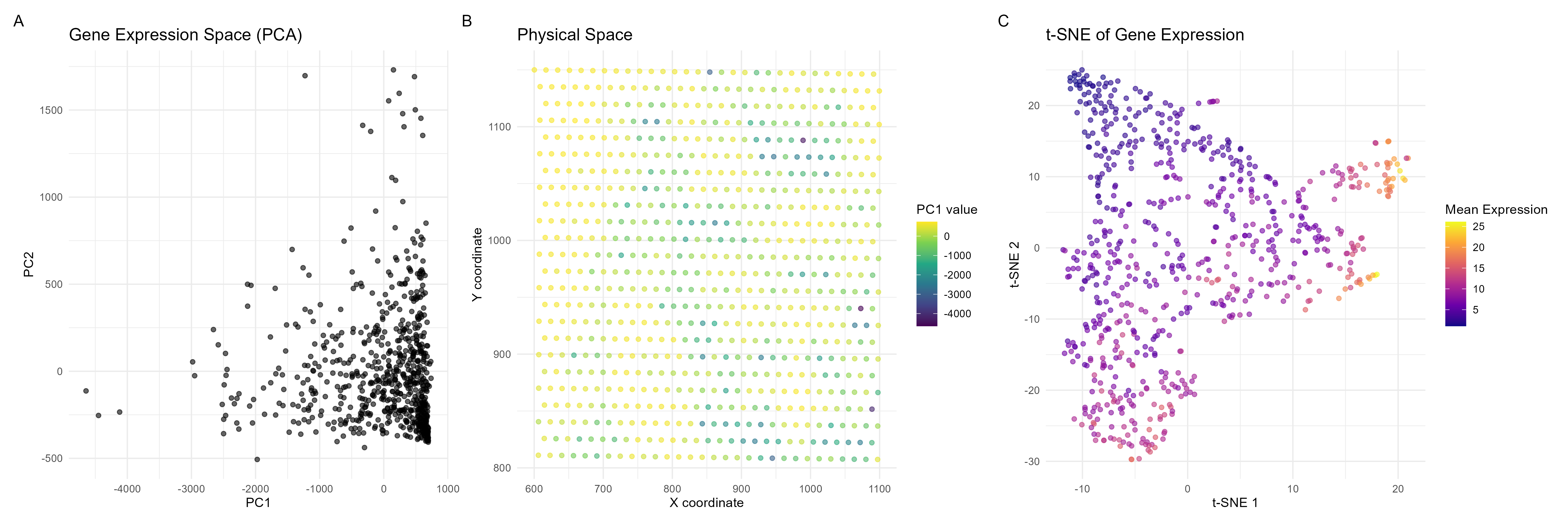 Analyzing the Relationship between Cell Gene Expression and Position in the Eevee Dataset