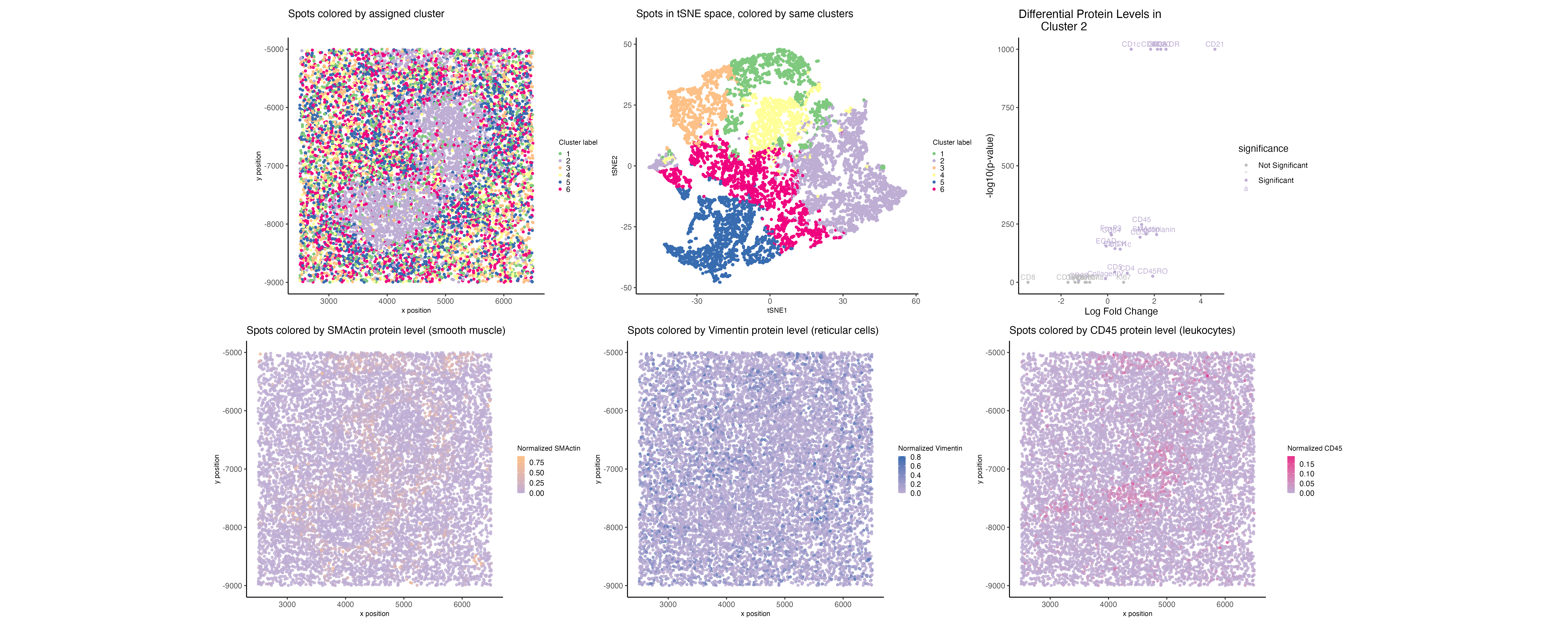 Analysis of CODEX dataset